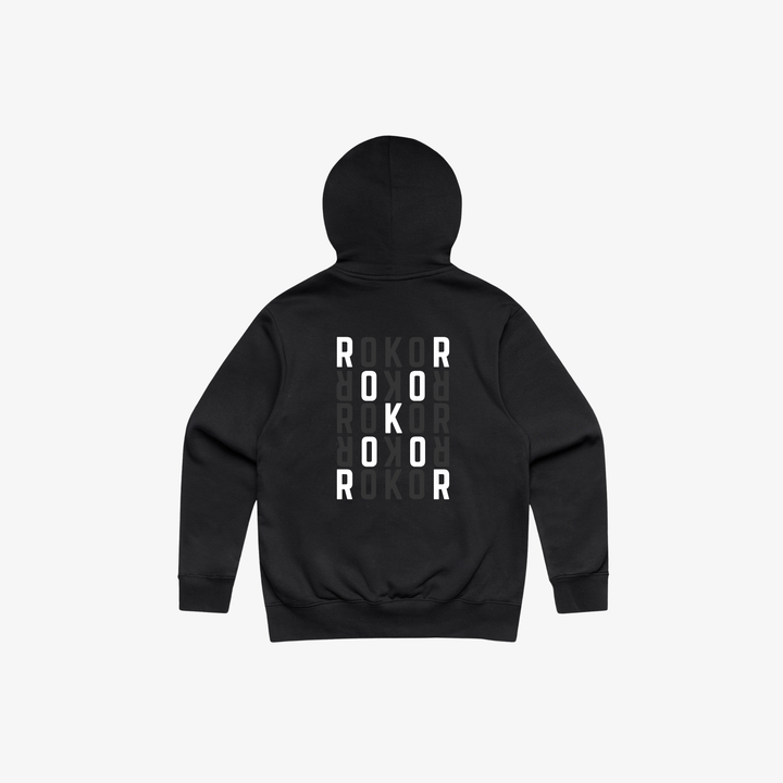 DIFFERENT PERSPECTIVES HOODIE - BLACK/GREEN