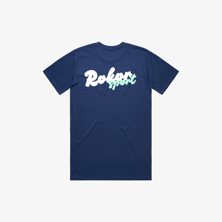 RR90 T-SHIRT - COBALT