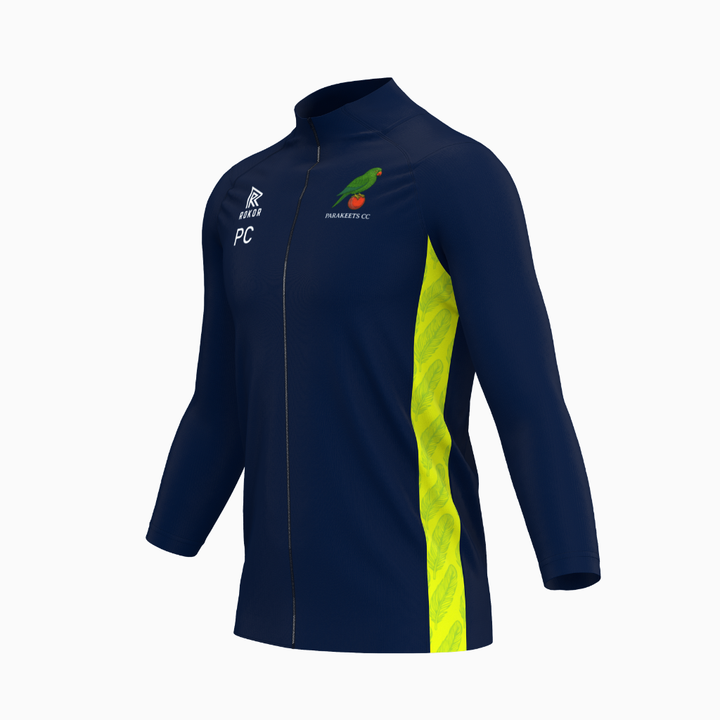 Parakeets Cricket Club Full-Zip Track Top - View 2