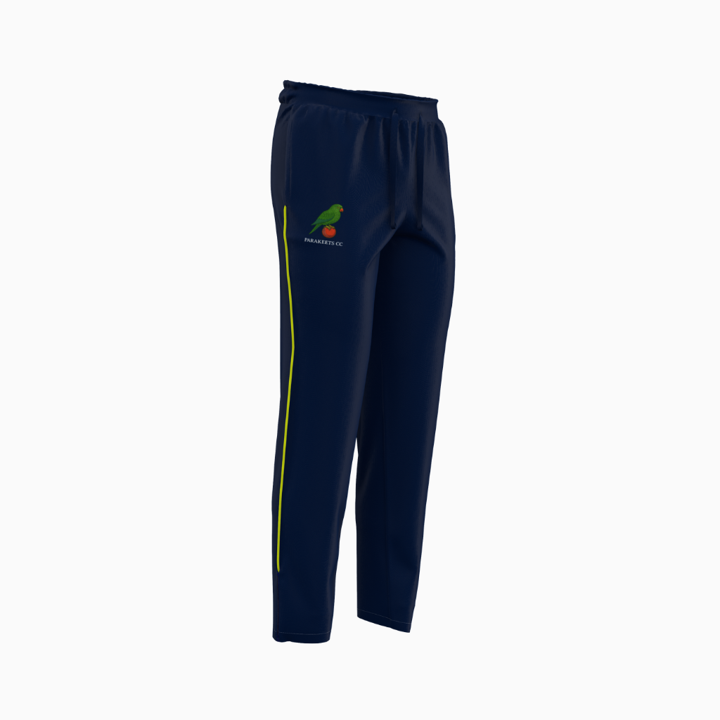 Parakeets Cricket Club Track Pants - Front