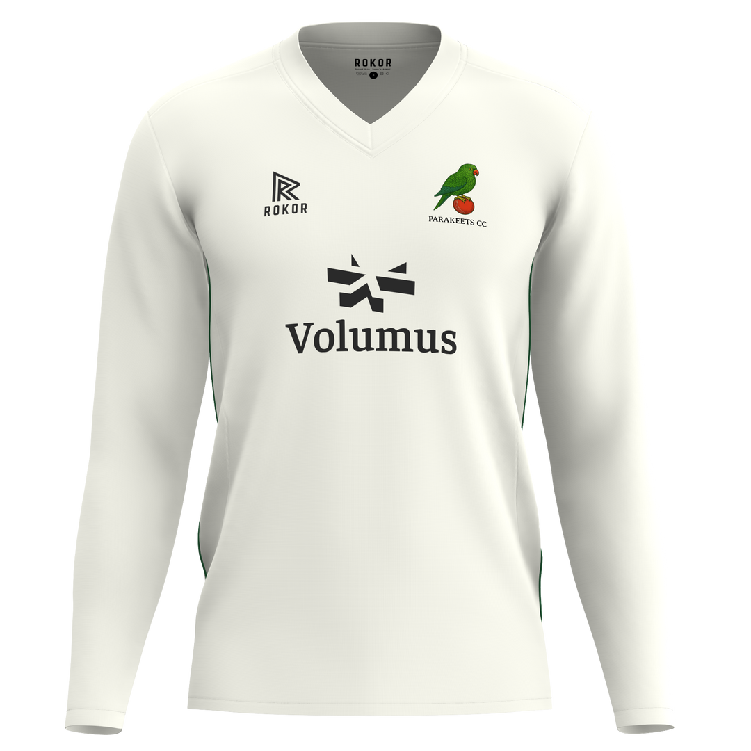 Parakeets CC Cricket Match Jumper - Front