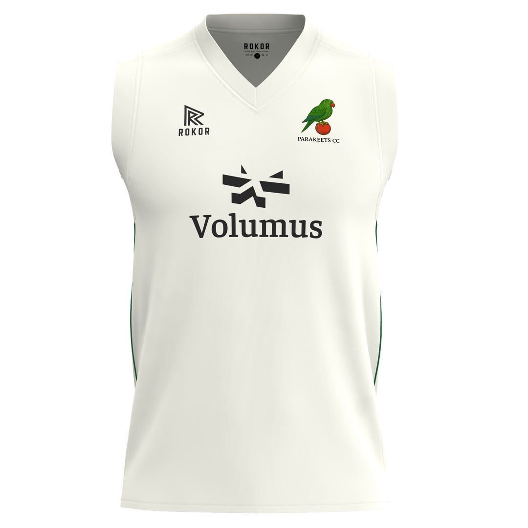 Parakeets CC Cricket Match Pullover - Front