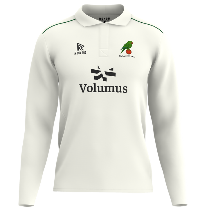 Parakeets CC Cricket Match Polo LS