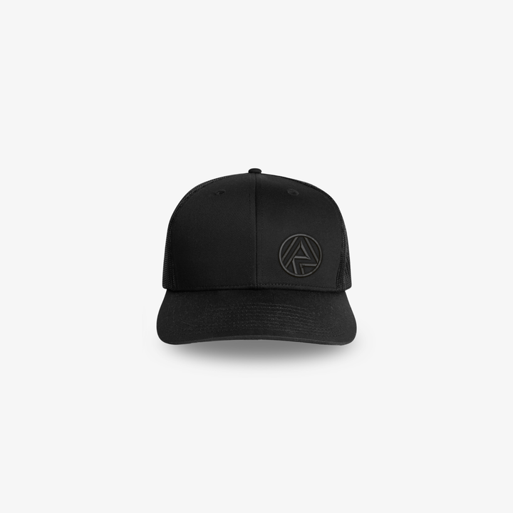 O-RING TRUCKER CAP - BLACK/S.GREY