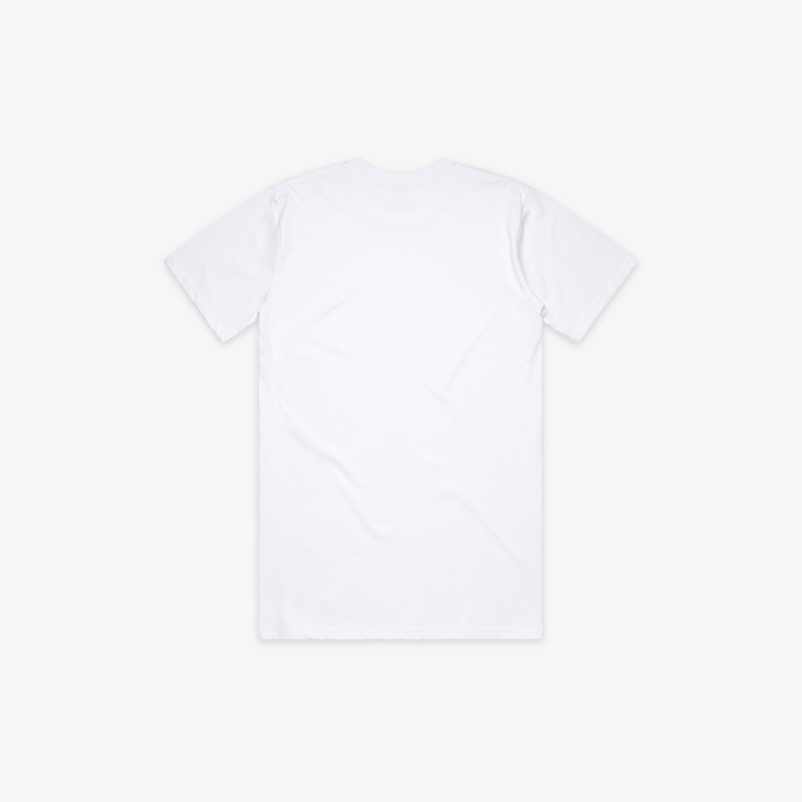 SCRIPT EMBLEM POCKET T-SHIRT - WHITE