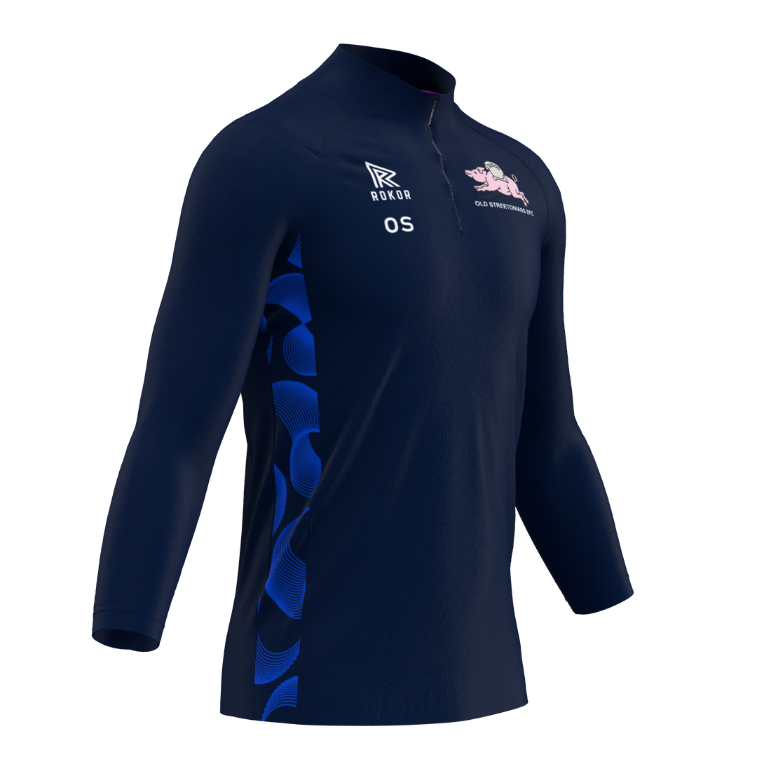 Old Streetonians RFC 1/4 Zip Training Top - View 2