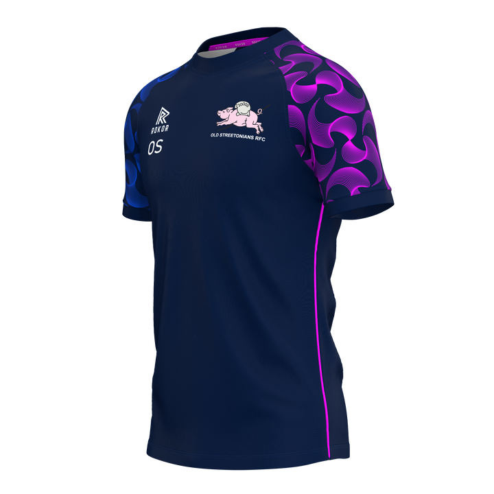 Old Streetonians RFC Training T-Shirt – Style 2 - View 2
