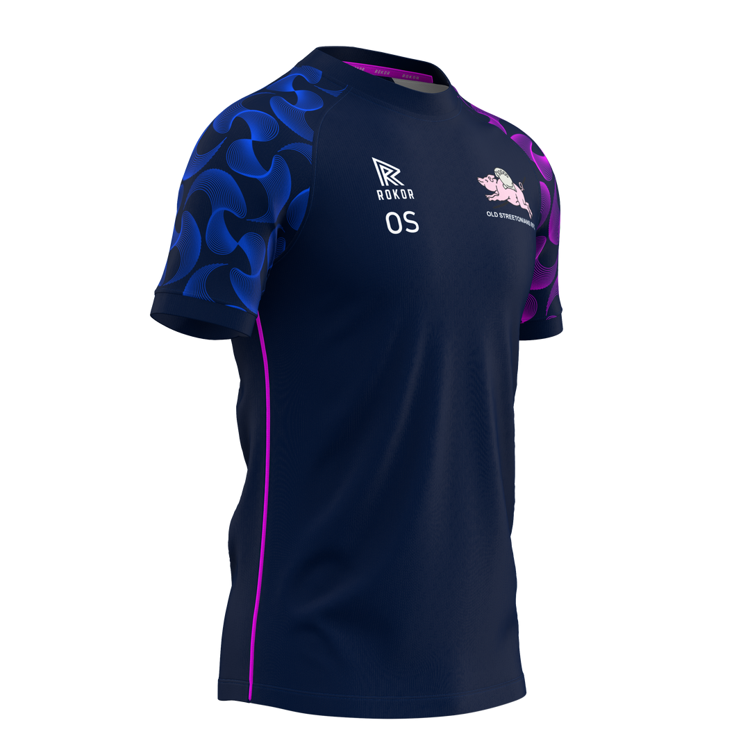 Old Streetonians RFC Training T-Shirt – Style 2 - View 4