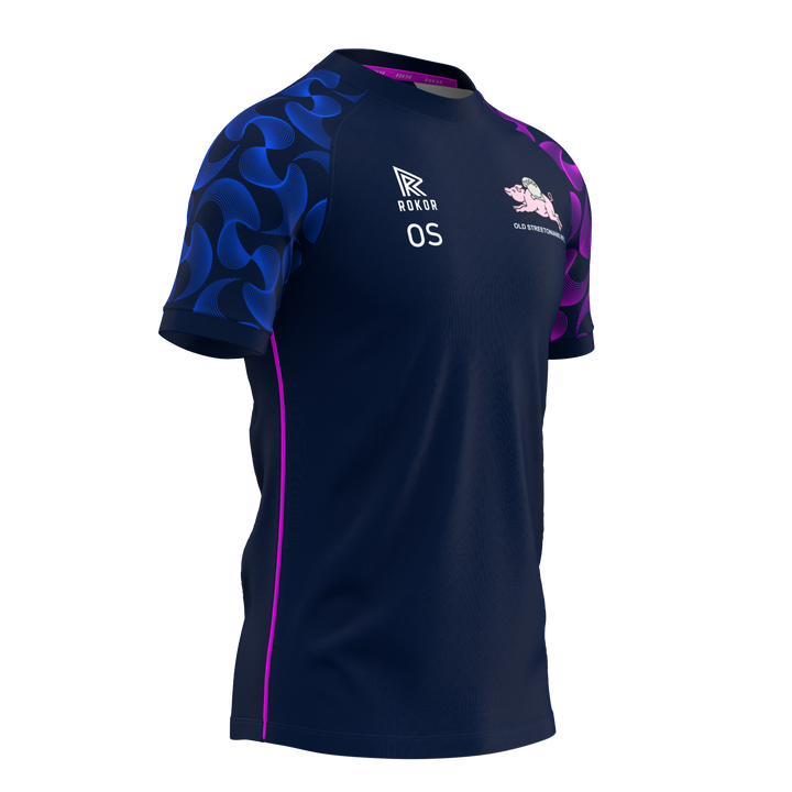 Old Streetonians RFC Training T-Shirt – Style 2 - View 4