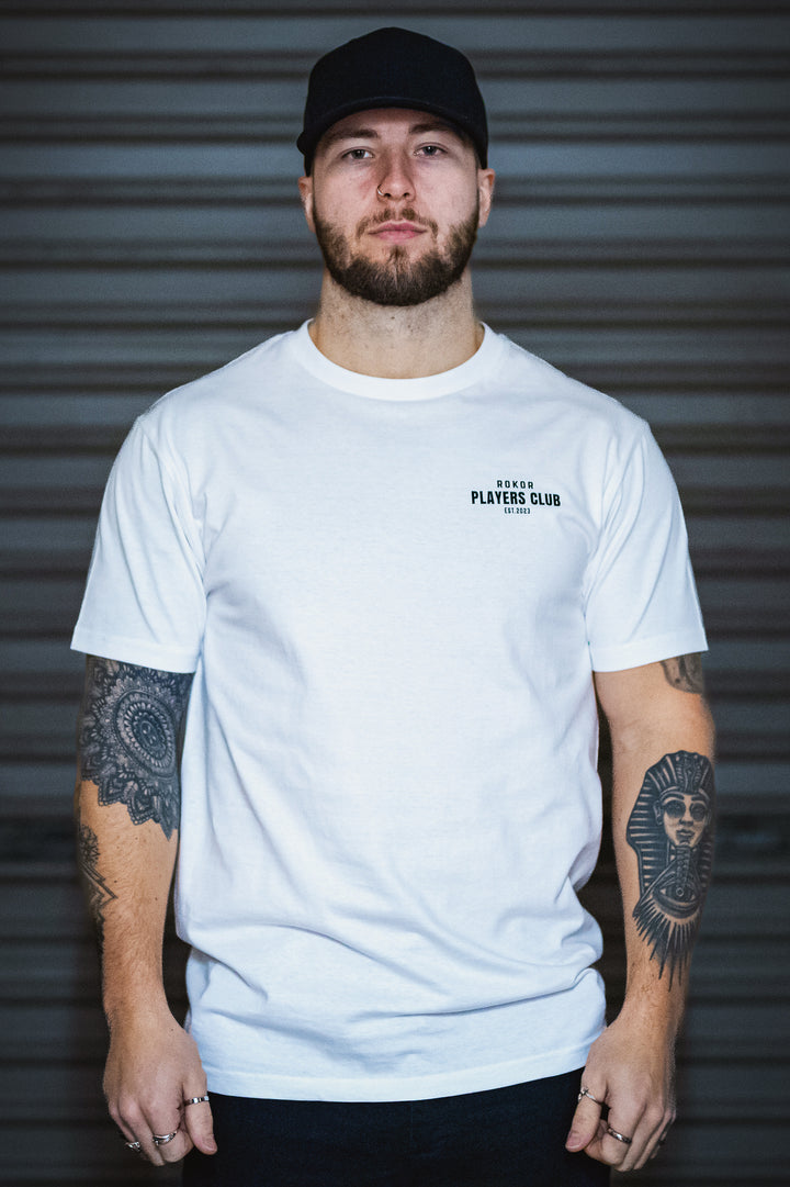 ROKOR Players Club T-Shirt White